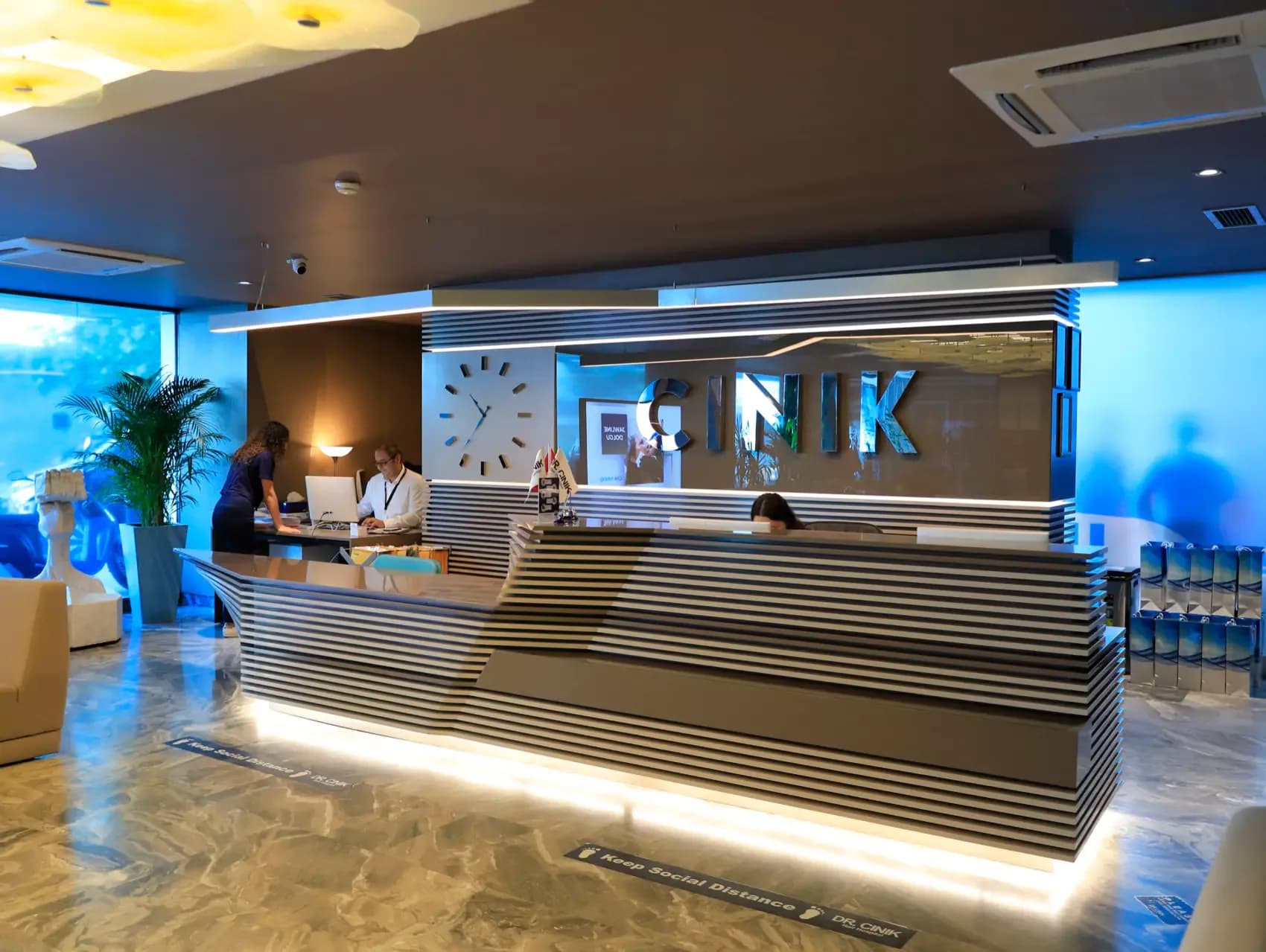 Area reception
